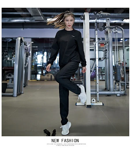 Title 13, Womens Sweat Suit Round Neck Long Sleeve Loose...