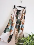 Pantaloni larghi donna taglie forti sottili e morbidi, per un comfort imbattibile e un look elegante, perfetti per il lavoro e il tempo libero. — foto 45