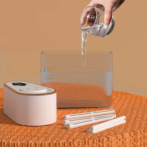 Title 3, Electric Three Jet Humidifier for Household, Be...