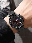 Relógio de quartzo multifuncional masculino Elegância e praticidade em um só acessório. Design moderno com múltiplas funções para o homem atual. — foto 13