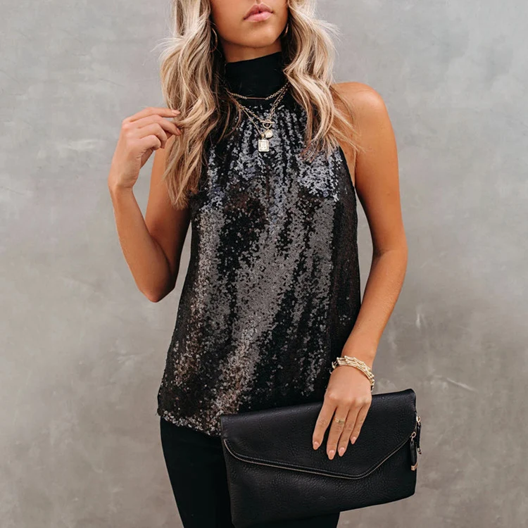 Title 8, Temperament Lace-up Vest Pullover Sleeveless. A...