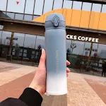 Korean Personality Gradient Color Mug for Men and Women. Express yourself with style and enjoy your daily drinks. A uniq — photo 1
