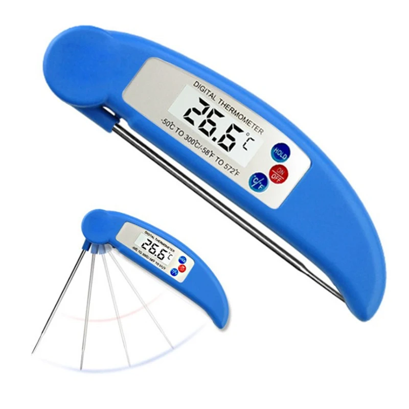 Title 1, Folding Food Thermometer Instant and accurate r...