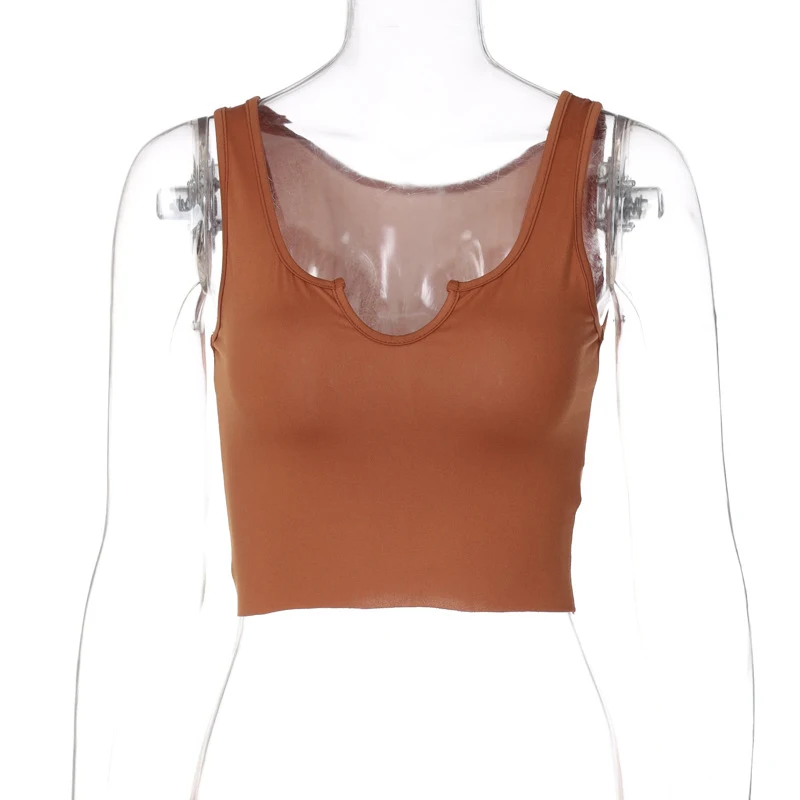 Title 3, Herfstmode Streetstyle Casual mouwloze cropped ...