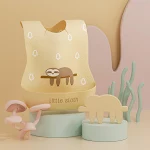 Baby Eating Absorbent Disposable Bibs Wash-free Convenience for Mess-free Mealtimes Children's Easy Clean — photo 1