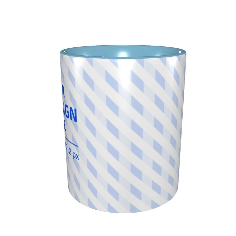Full Comfort Handle Inner Colored Mug Enjoy a comfortable grip and vibrant colors with this stylish mug. Perfect for cof — photo 5