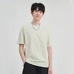 Solid color loose casual short sleeve men's shirt. Comfortable and perfect for everyday wear, offering a relaxed and eff — photo 5