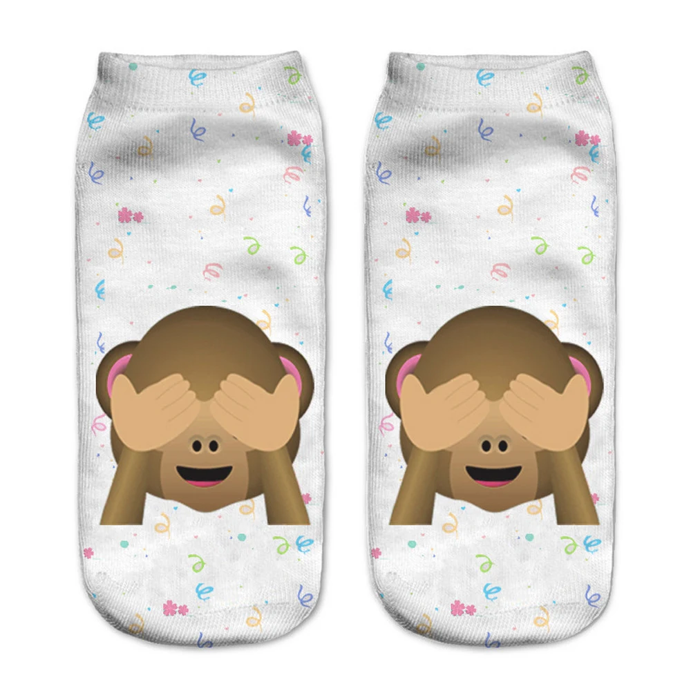 Title 3, Printed Female Socks Owl Pattern Animal 3D Prin...
