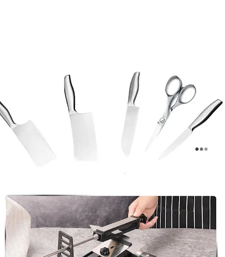 Title 6, Fixed angle diamond sharpener for precise, cons...