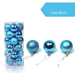 Boxed ball 6cm blue