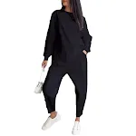 Women's Round Neck Loose And Irregular Long-sleeve Sweater Set — photo 3