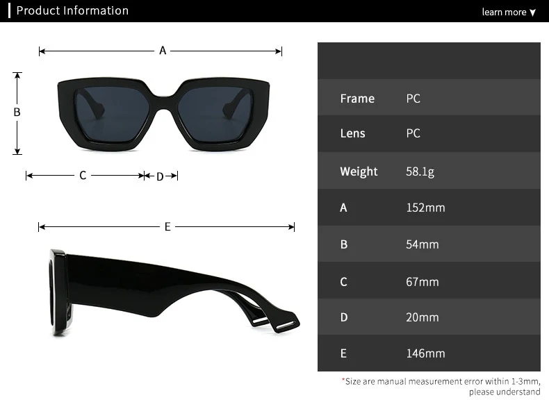 Title 3, Gafas de sol retro modernas