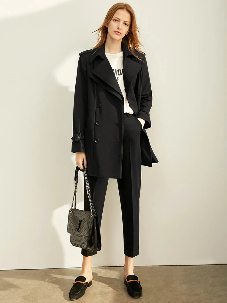 Autumn and Winter line carved pants, nine-point professional casual, offering comfort and style. Perfect for work or eve — photo 2