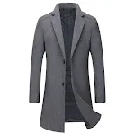 New Korean Men's Woolen Overcoat Autumn Winter Stay Warm and Stylish Exclusive Cold Weather Jacket Premium Coat for Men — photo 8