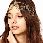 Turquoise hair band