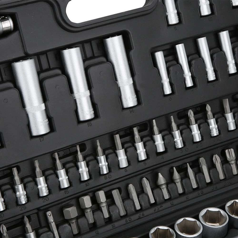94pc auto repair socket set, a comprehensive kit for mechanics and DIY enthusiasts. Includes a wide range of sizes to ta — photo 5