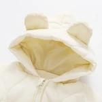 Macacão de inverno para bebês masculino e feminino roupa quente e à prova d'água proteção contra frio conforto e segurança para seu bebê — foto 4