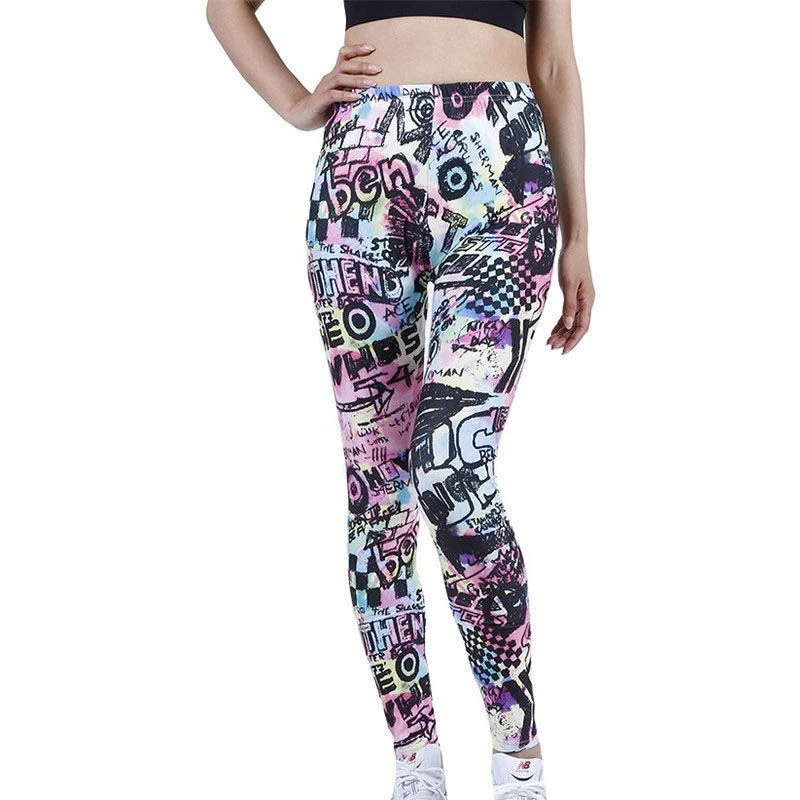 Title 2, Damen Frühlings- und Sommer-Leggings mit dünnem...
