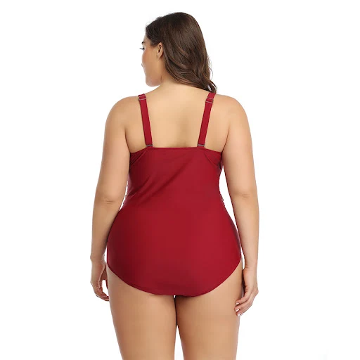 Title 5, Geprinte eendelige jumpsuit met overslag borst,...
