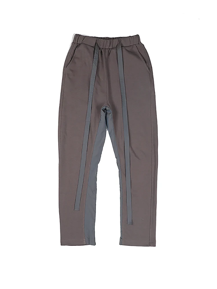Title 5, Bunte Terry-Baumwoll-Sweathose mit Naht auf der...