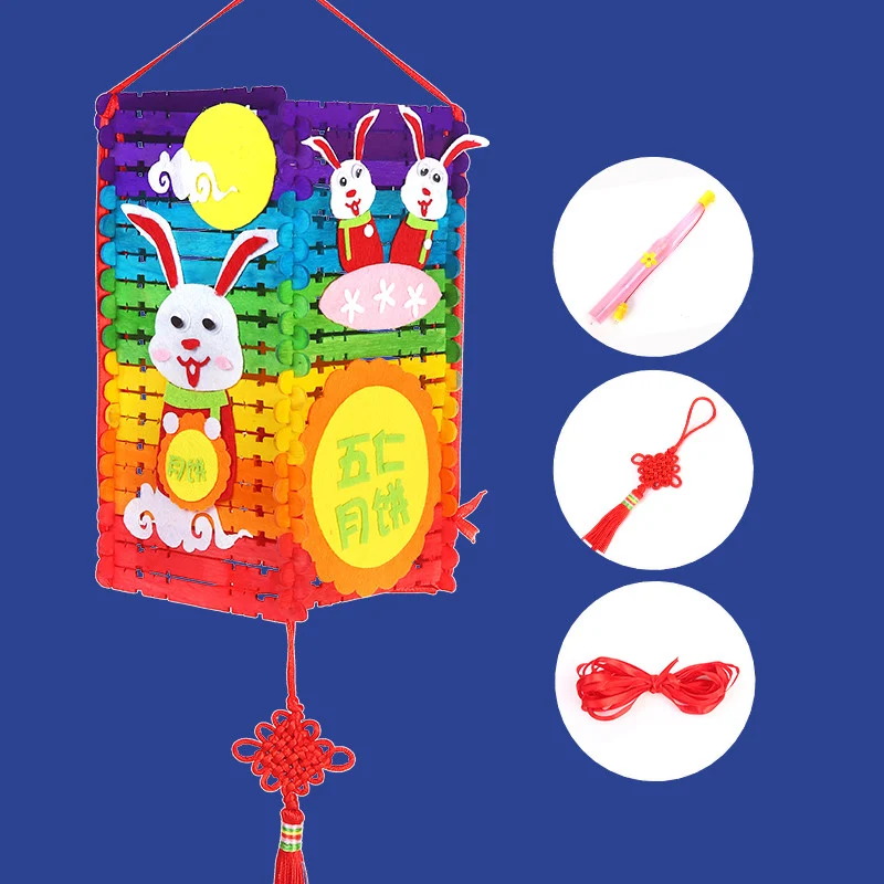 Kit DIY de lanterna artesanal para crianças, faça sua própria lanterna com materiais inclusos, atividade criativa e divertida, presente ideal para crianças — foto 11