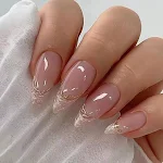 French Wear Fake Nail Patch Manicure for Elegant Nails, Easy Application, Natural Look, Time Saving & Instant Beauty, Pe — photo 9