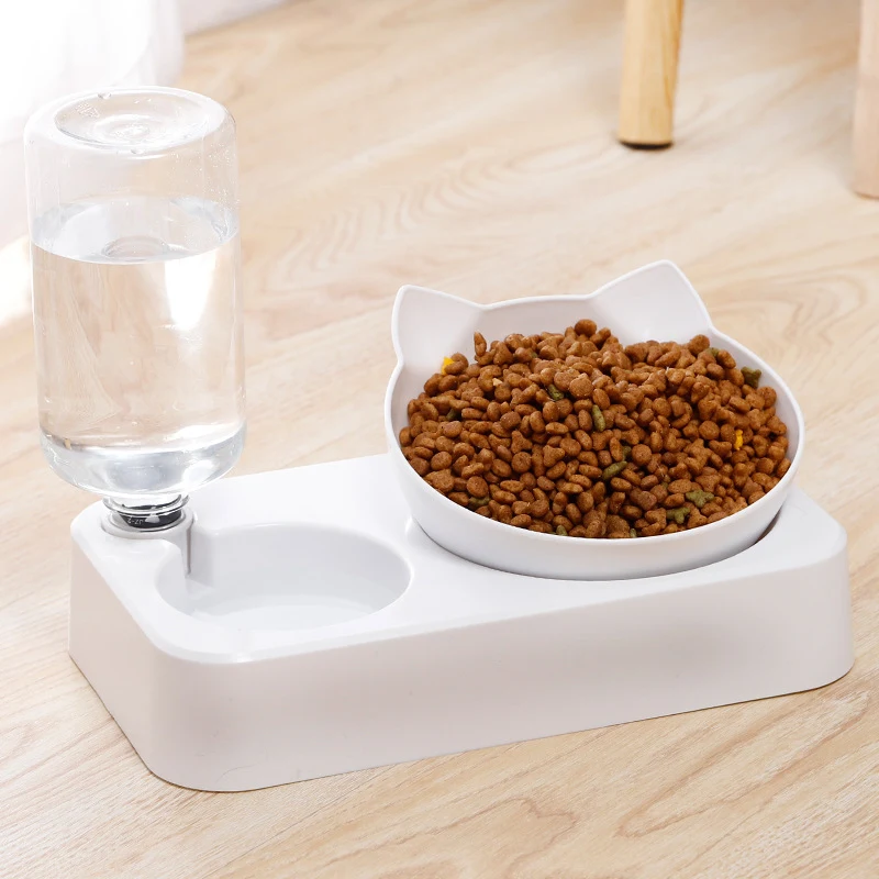 Title 1, Double bowl automatic drinking bowl for pets, p...