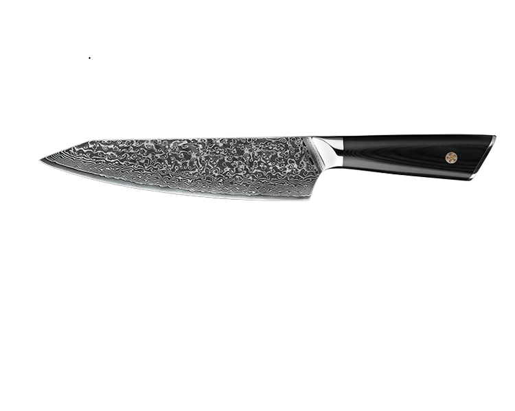 Title 5, Damascus Meat Cleaver Japanese Chefs Knife. Ra...