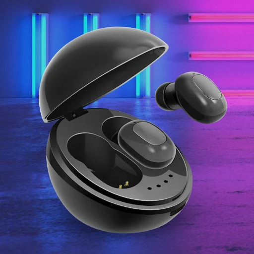 Title 1, Cuffie Bluetooth Mini Bass Binaurali Wireless A...