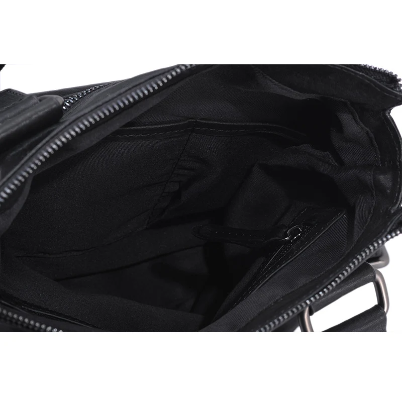 Bolsa pequena vertical para homens, perfeita para negócios. Design elegante e compacto para transportar o essencial com organização e praticidade. — foto 1