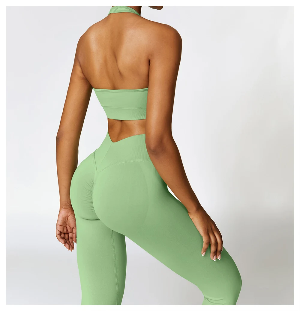 Reggiseno Yoga Seamless Running Beauty Back Comfort e supporto superiori per la corsa e l'allenamento. Design elegante e funzionale. Per te! — foto 8