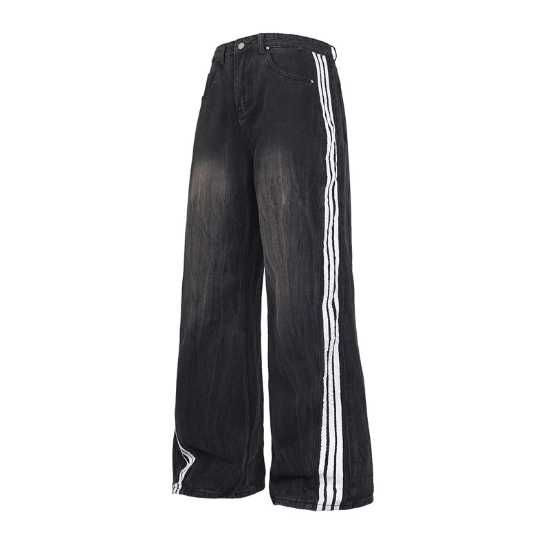 Loose Straight Wide Leg Mop Trousers offer ultimate comfort and style, creating a relaxed yet fashionable look, perfect — photo 2