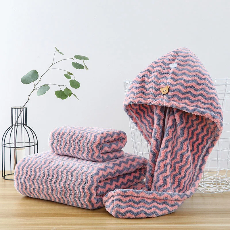 Title 5, Microfiber Thickened Coral Fleece Cationic Dryi...