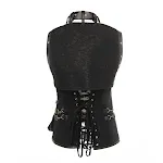 Ladies Fashion Retro Gothic PU Slim Fit Belly Sexy Corset — photo 5