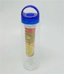 Creative Plastic Water Cup Plastic Sports Fruit Cup Perfect for hydration on the go, this durable and stylish cup is ide — photo 9