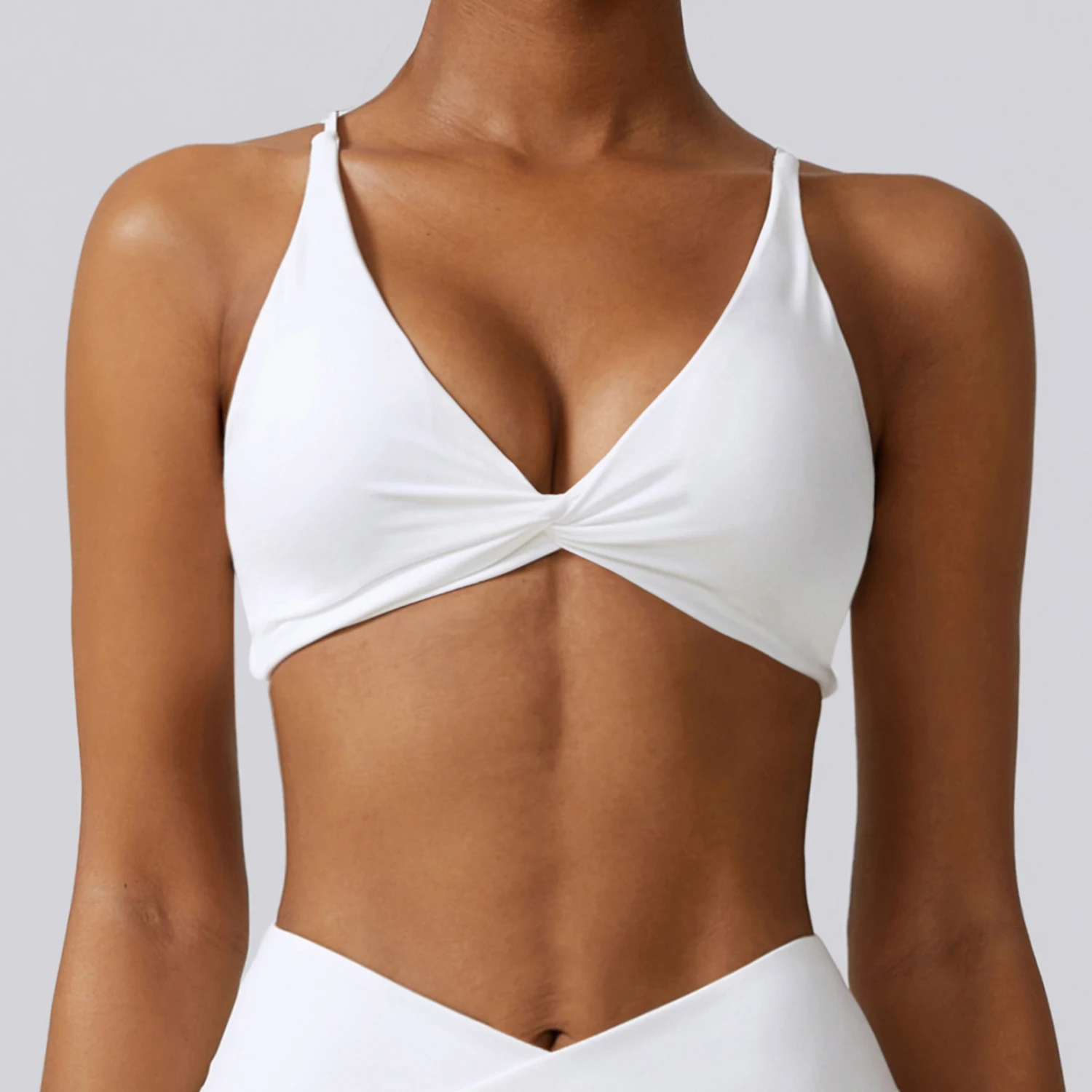 Sutiã de yoga feminino de secagem rápida, roupa íntima esportiva, perfeito para atividades físicas, confortável e respirável — foto 2