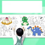 Papel de Parede Infantil Graffiti para Colar na Parede Desenhos Criativos e Divertidos Ideal para Pintar e Decorar Quartos Fáceis de Aplicar — foto 3