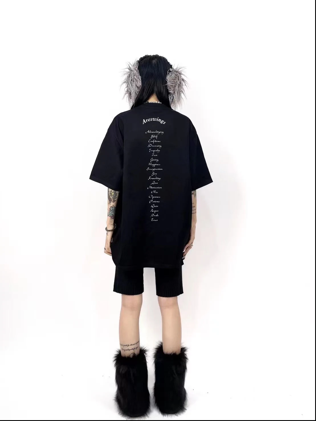 Title 3, Mens Vintage Loose Print T-shirt. Experience c...