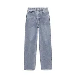 Dames jeans herfst Nieuwe dameskleding Wide leg jeans Comfortabele en stijlvolle broeken voor een trendy look en een perfecte pasvorm — foto 5