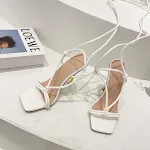Neue Römersandalen mit Schnürung Stilvolle Sommerschuhe für Damen Bequem und Atmungsaktiv Perfekt für Strandurlaub oder Stadtbummel — foto 1