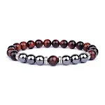 8mm Red Tiger Eyes