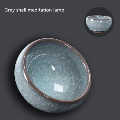 Handmade Jadeite Ice Cracked Tea Cup for a unique tea experience. Enjoy the handcrafted design and appreciate the beauty — photo 2