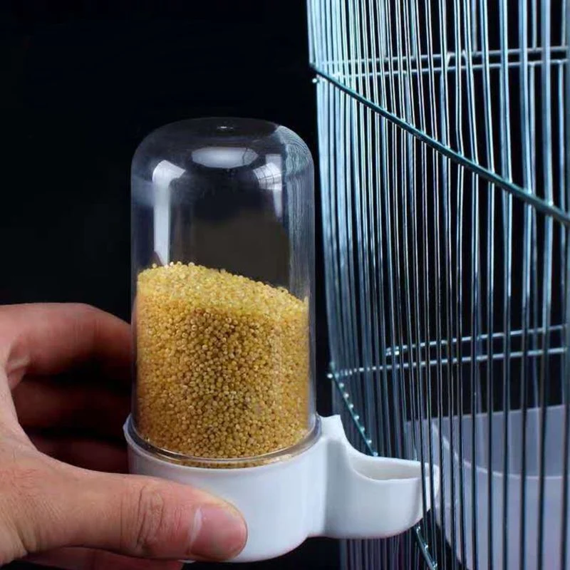 Title 2, 2-Piece Bird Water Dispenser for Cage Automatic...