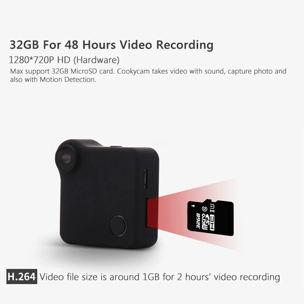 Title 4, Wireless WiFi Mini Camera for discreet home sec...