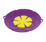 Purple yellow petal 2pcs