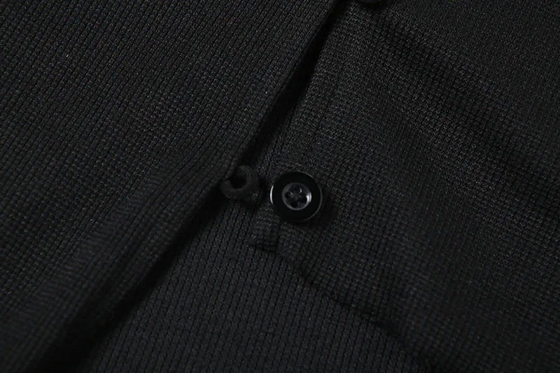 Title 28, Cárdigan de punto de un solo pecho con cuello r...