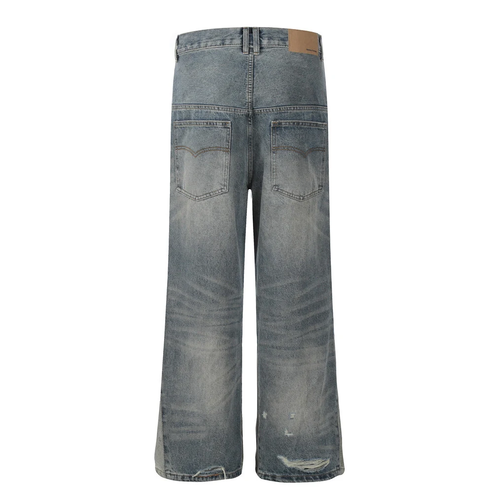 Pantalon large de style hip hop américain, design tendance et unique. Confort et style pour un look street authentique. — photo 3