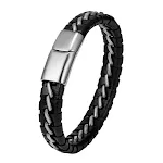 Pulseiras de couro tecidas para homens — foto 3
