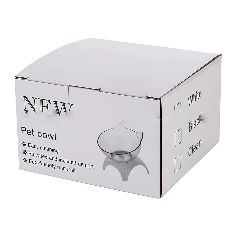 Title 1, Non Slip Double Cat Bowl With Raised Stand Pet ...
