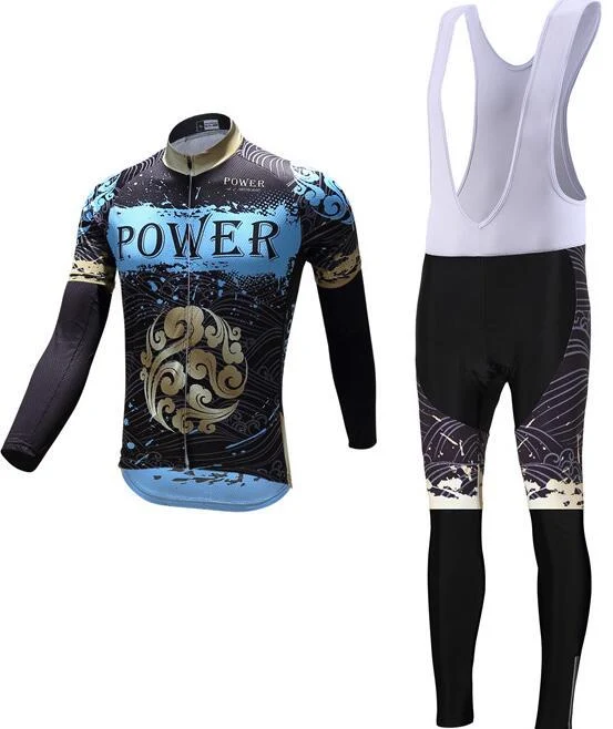 Title 6, Breathable bicycle cycling suit with gel paddin...
